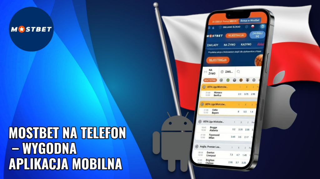 MostBet na telefon – aplikacja mobilna