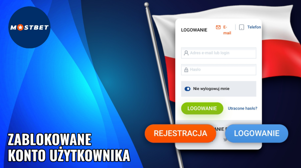 Zablokowane konto użytkownika